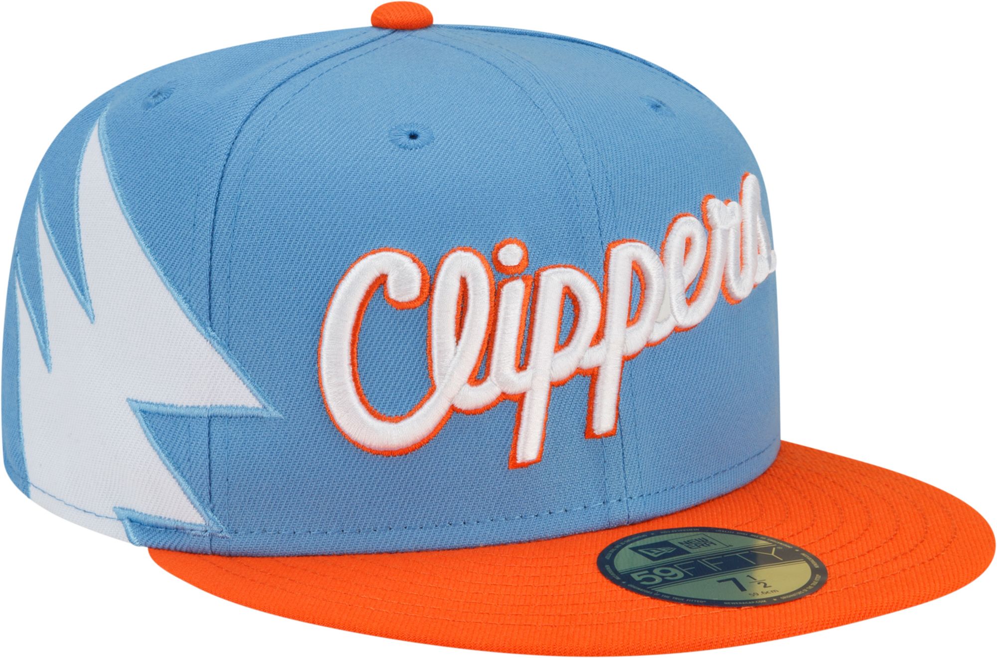 New Era / Men's 2021-22 City Edition Los Angeles Clippers Blue 59Fifty Fitted  Hat