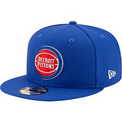 New Era Men's Detroit Pistons Blue 9Fifty Adjustable Hat
