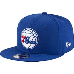 New Era Men's Philadelphia 76ers Blue 9Fifty Adjustable Hat