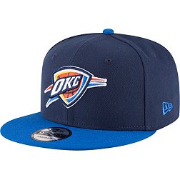 New Era Men's Oklahoma City Thunder Blue 9Fifty Adjustable Hat