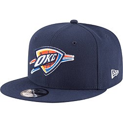 New Era Men's Oklahoma City Thunder Blue 9Fifty Adjustable Hat