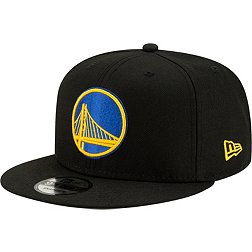 New Era Men's Golden State Warriors Black 9Fifty Adjustable Hat