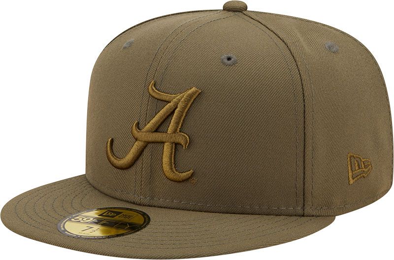 New Era Men's Alabama Crimson Tide Crimson 59Fifty Fitted Hat