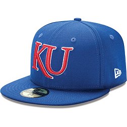 New Era Men's Kansas Jayhawks Blue 59Fifty Fitted Hat
