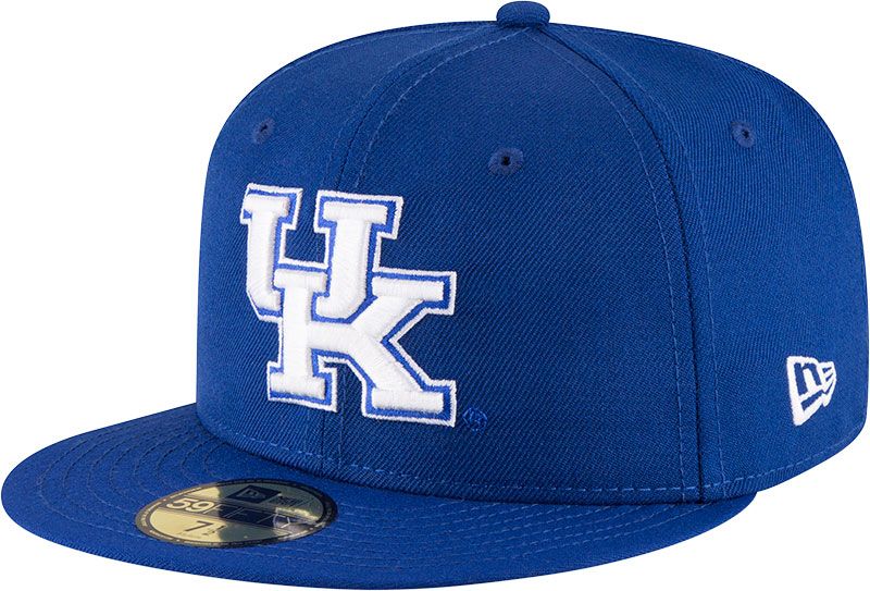 New Era Men's Kentucky Wildcats Blue 59Fifty Fitted Hat