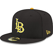 New Era Men's Long Beach State 49ers Black Two-Tone 59Fifty Fitted Hat