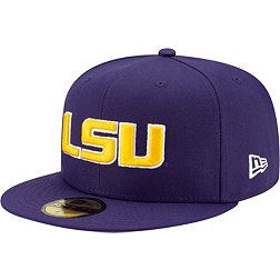 New Era Men's LSU Tigers Purple 59Fifty Fitted Hat