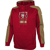 New Era Men's San Francisco 49ers Red Combine Rise Pullover Hoodie