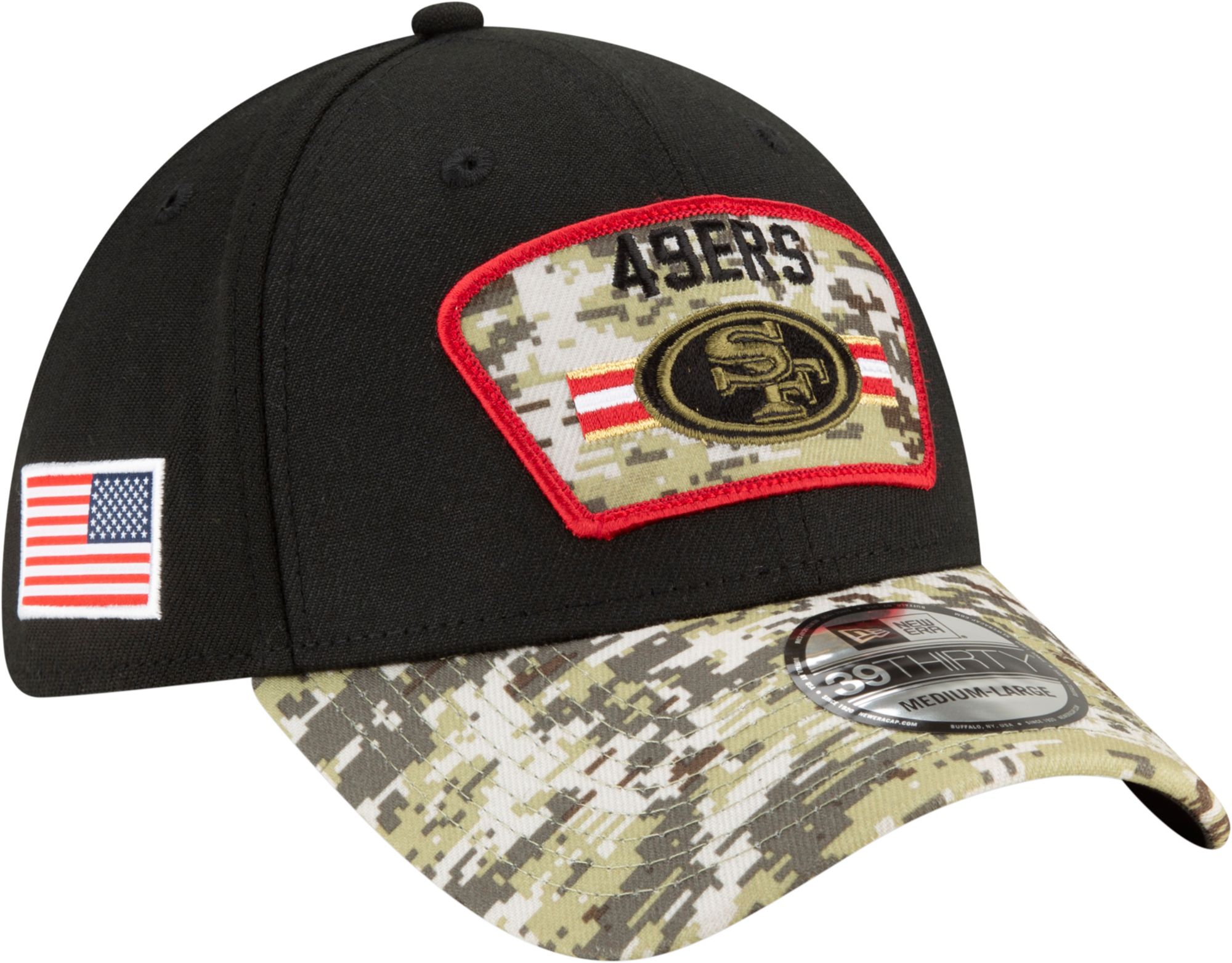 San Francisco 49ers New Era 2022 Salute to Service Knit