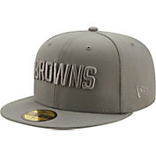 New Era Men's Cleveland Browns Color Pack 59Fifty Grey Fitted Hat