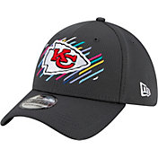 New Era Men's Kansas City Chiefs Crucial Catch 39Thirty Grey Stretch Fit Hat