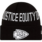 New Era Men's Kansas City Chiefs Social Justice Black Knit