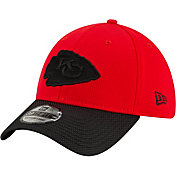 New Era Men's Kansas City Chiefs Sideline 2021 Road 39Thirty Black Stretch Fit Hat