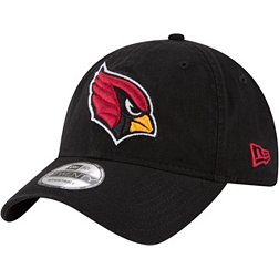 New Era Men's Arizona Cardinals Core Classic Black Adjustable Hat