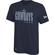 New Era Men's Dallas Cowboys Combine Authentic Hash Navy T-Shirt