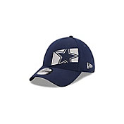 New Era Men's Dallas Cowboys Panel Crop 39Thirty Navy Stretch Fit Hat