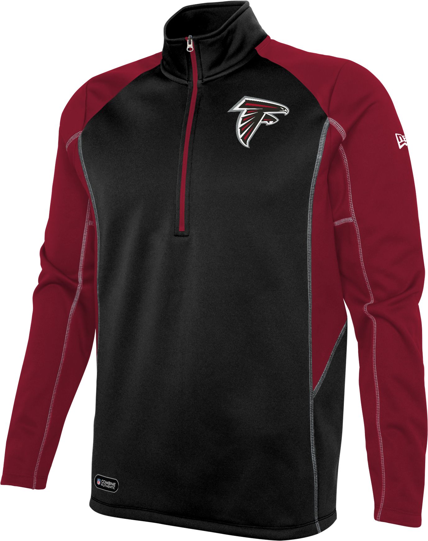 New Era / Men's Atlanta Falcons 2 A Days 1/4 Zip