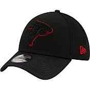 New Era Men's Atlanta Falcons Sideline 2021 Road 39Thirty Black Stretch Fit Hat