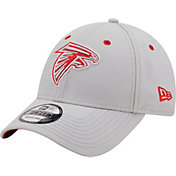 New Era Men's Atlanta Falcons Outline 9Forty Grey Adjustable Hat