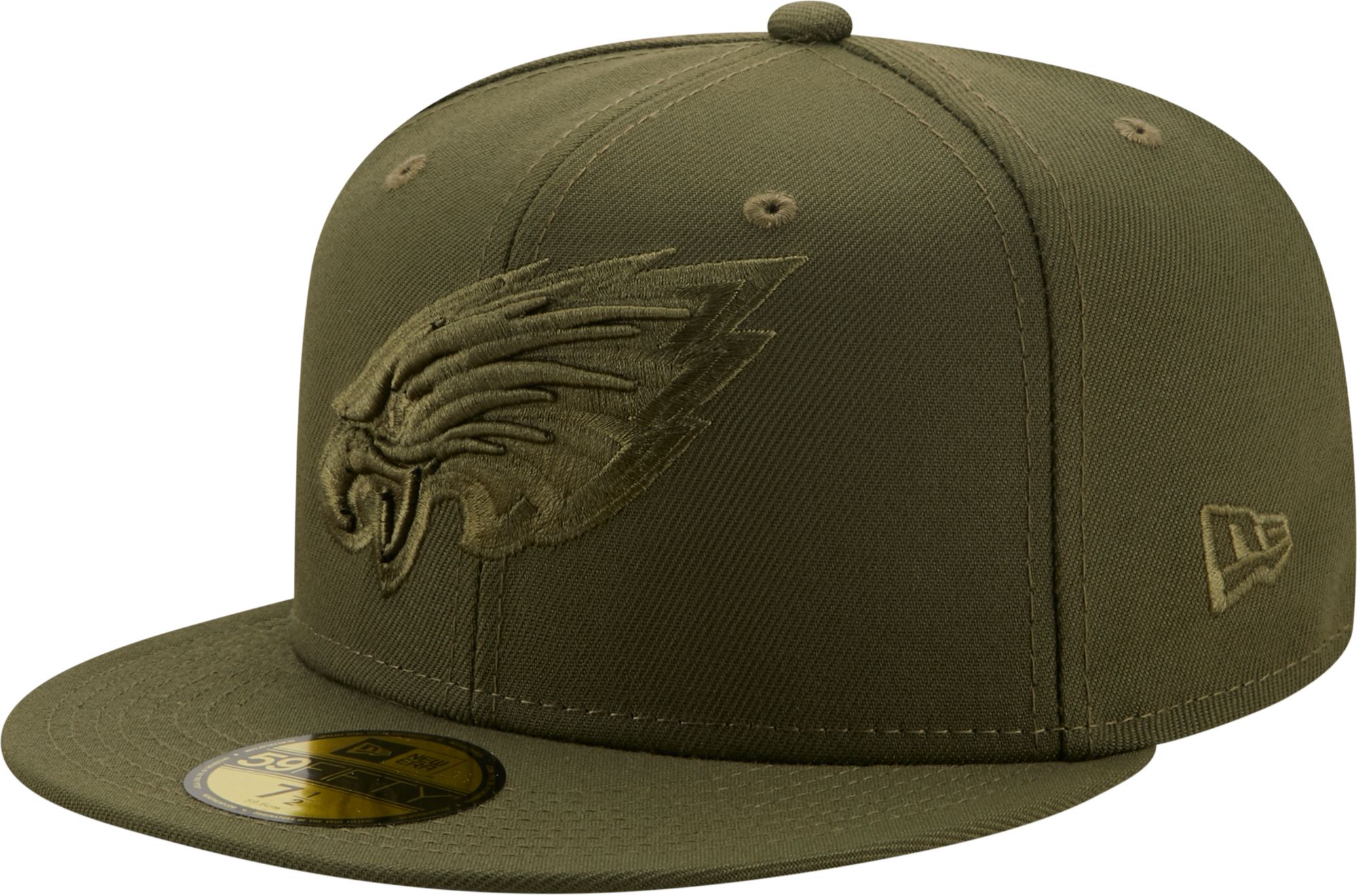New Era / Men's Philadelphia Eagles Color Pack 59Fifty Olive Fitted Hat