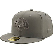 New Era Men's Los Angeles Rams Color Pack 59Fifty Grey Fitted Hat