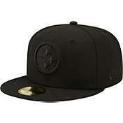 New Era Men's Pittsburgh Steelers Color Pack 59Fifty Black Fitted Hat