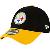 New Era Men's Pittsburgh Steelers Black League 9Forty Adjustable Hat