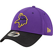 New Era Men's Minnesota Vikings Sideline 2021 Road 39Thirty Purple Stretch Fit Hat