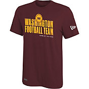 New Era Men's Washington Football Team Combine Hash Red T-Shirt