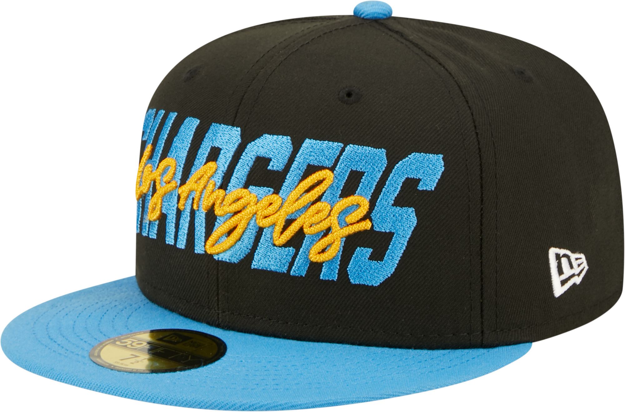 New Era / Men's Los Angeles Chargers 2022 NFL Draft 59Fifty Black