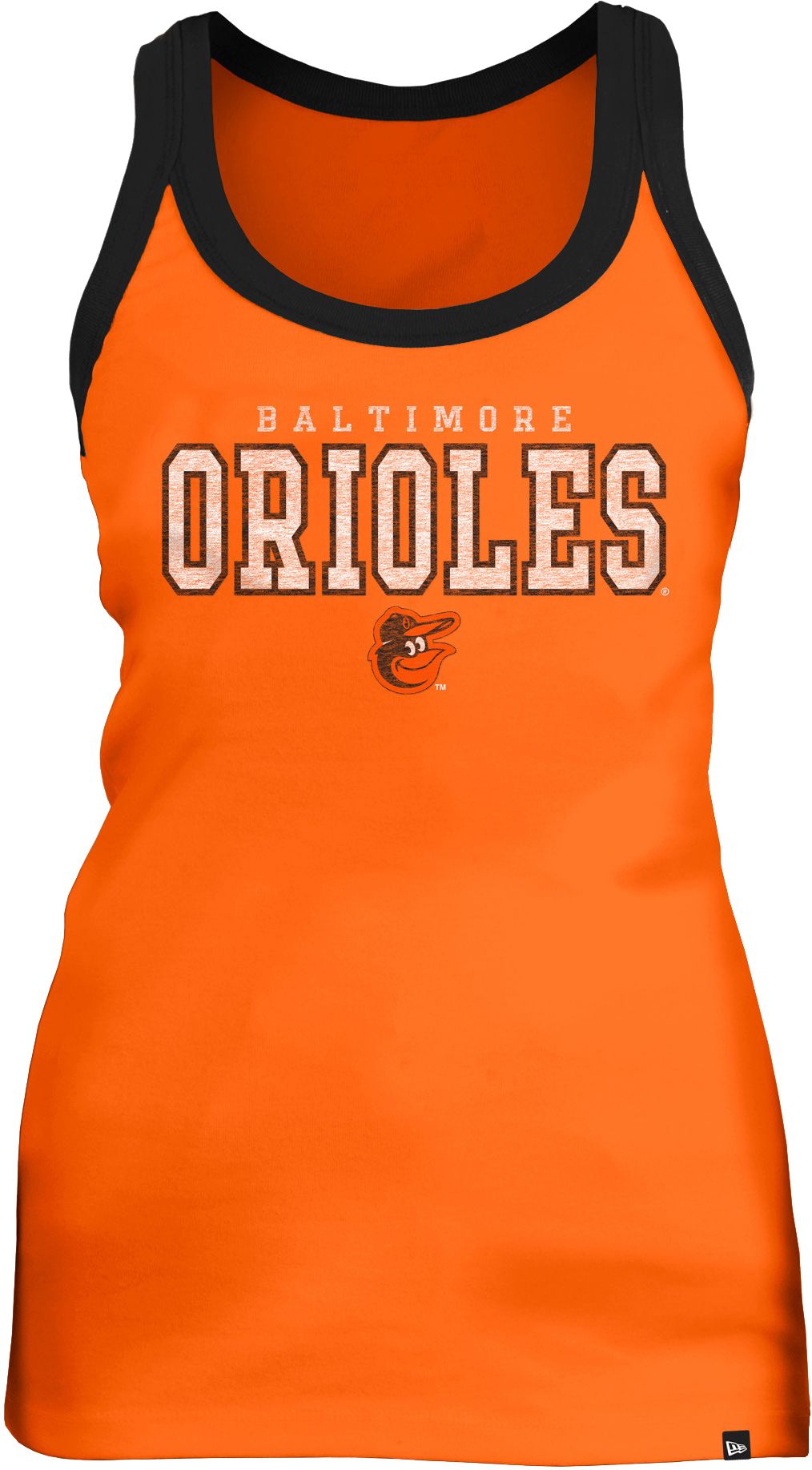New Era / Women's Baltimore Orioles Orange Racerback Athletic Tank Top