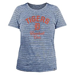 New Era Women's Detroit Tigers Space Dye Blue T-Shirt