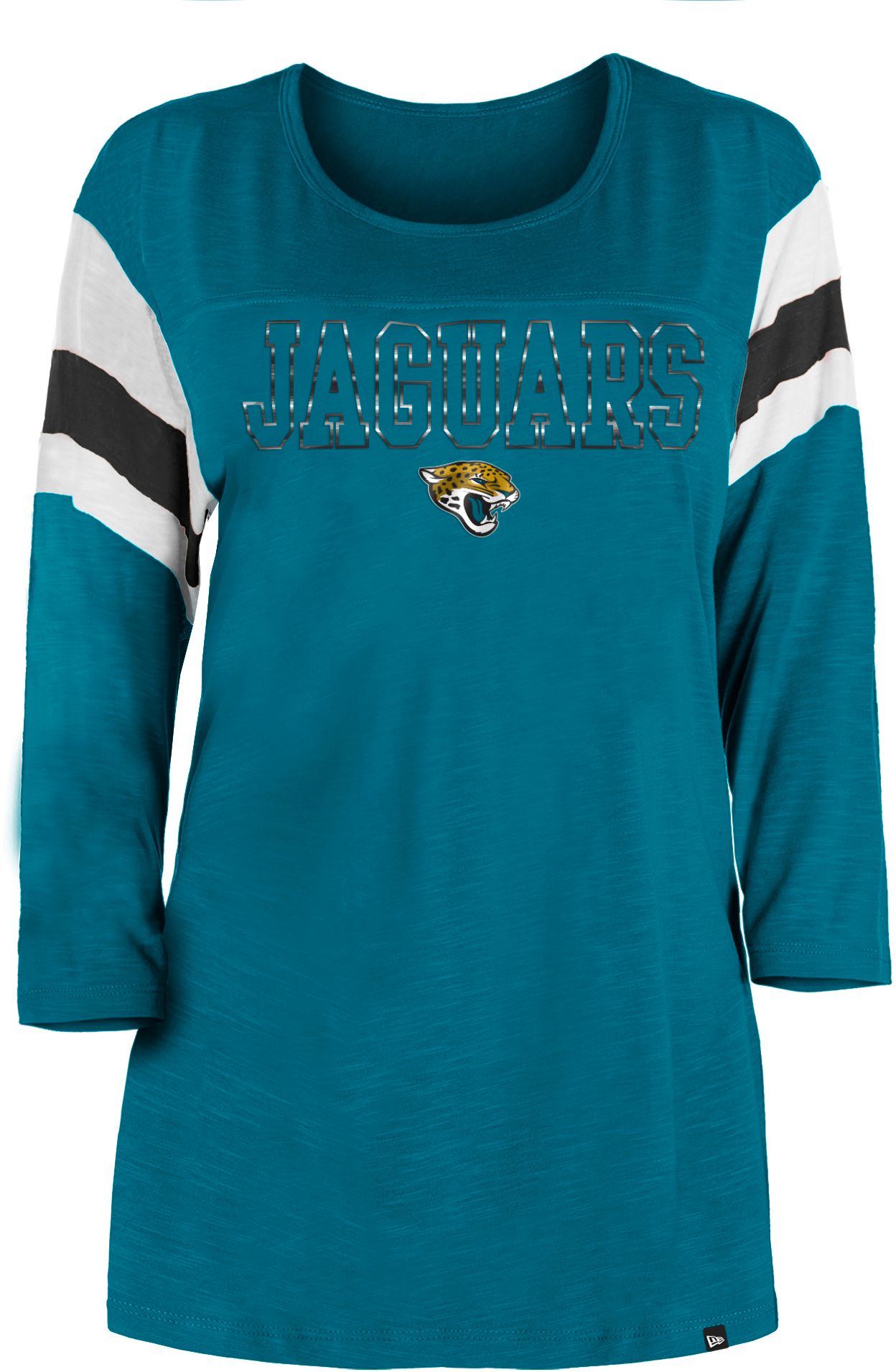 New Era Women's New Era Black Chicago White Sox Plus Space Dye Raglan  V-Neck T-Shirt