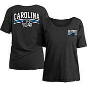 New Era Women's Carolina Panthers Relaxed Back Black T-Shirt