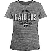 New Era Women's Las Vegas Raiders Space Dye Grey T-Shirt