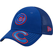New Era Youth Chicago Cubs Blue 39Thirty Stretch Fit Hat