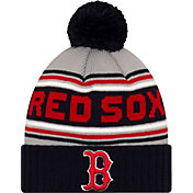 New Era Youth Boston Red Sox Navy Cheer Knit Hat