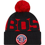 New Era Youth Boston Red Sox Navy Sport Knit Hat