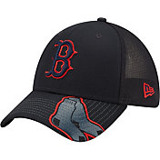 New Era Youth Boston Red Sox Navy 39Thirty Stretch Fit Hat