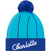 New Era Youth 2021-22 City Edition Charlotte Hornets Turquoise Knit Hat