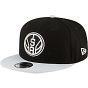 New Era Youth San Antonio Spurs Black 9Fifty Adjustable Hat