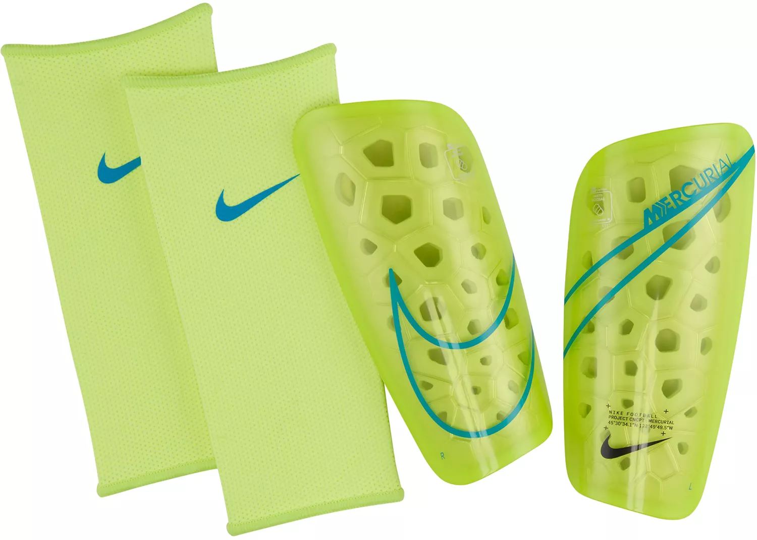 Nike® Soccer Shin Guards Size Chart