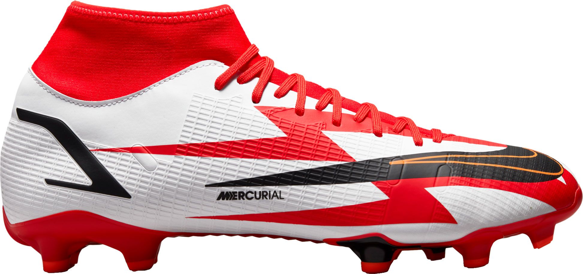 Nike Mercurial Superfly 8 Academy CR7 FG Soccer Cleats, Men's, Red