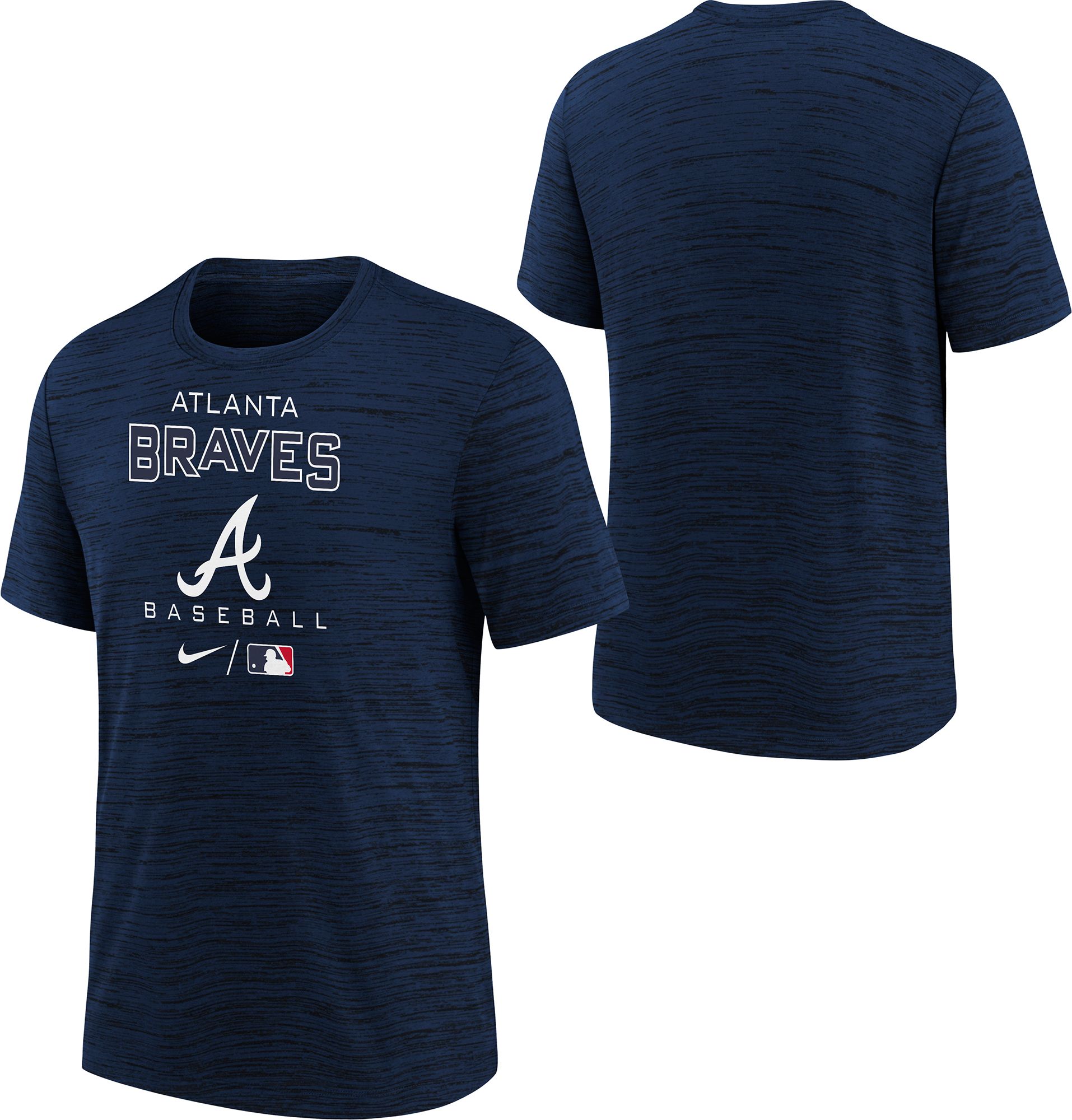 Atlanta Braves Nike Dri-Fit Velocity PracticeT-Shirt - Youth