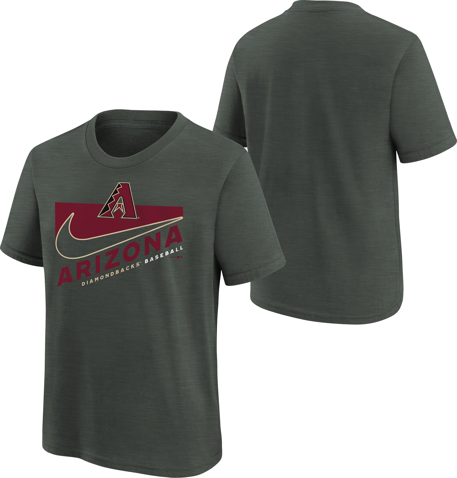 Nike Arizona Diamondbacks Diamond Mlb Long-sleeve T-shirt in Gray