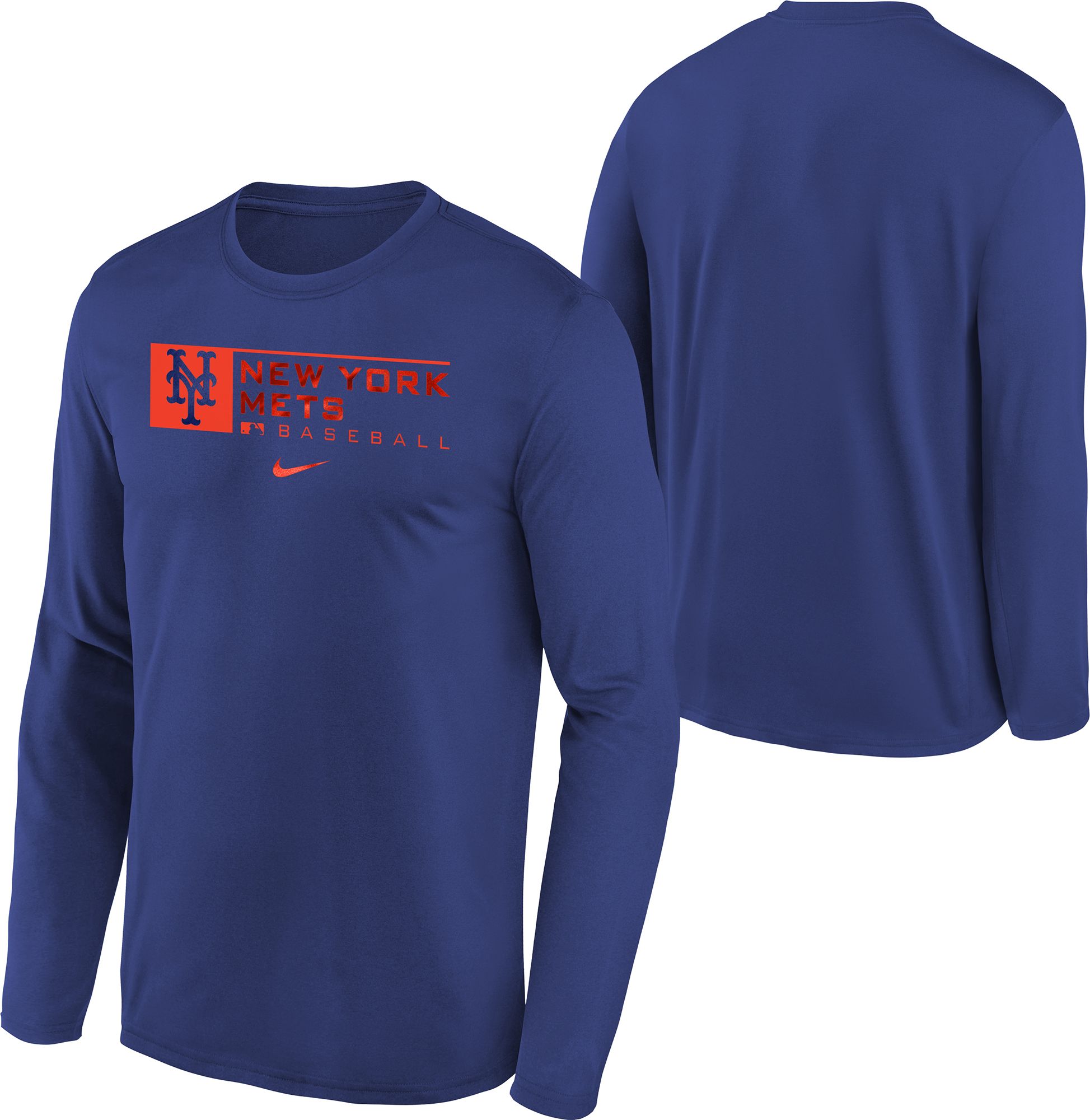 Youth Boys' New York Mets Blue Logo Legend T-Shirt