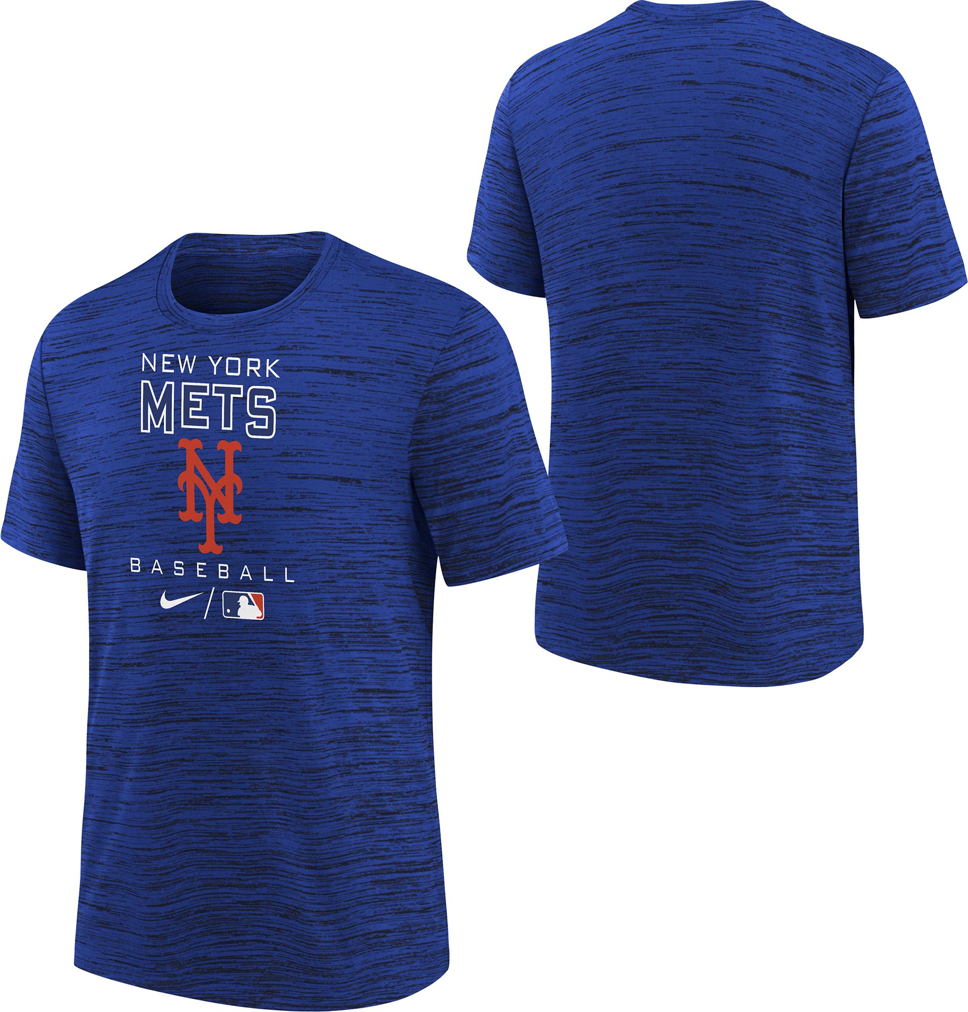 Nike / Youth Boys' New York Mets Blue Authentic Collection Velocity