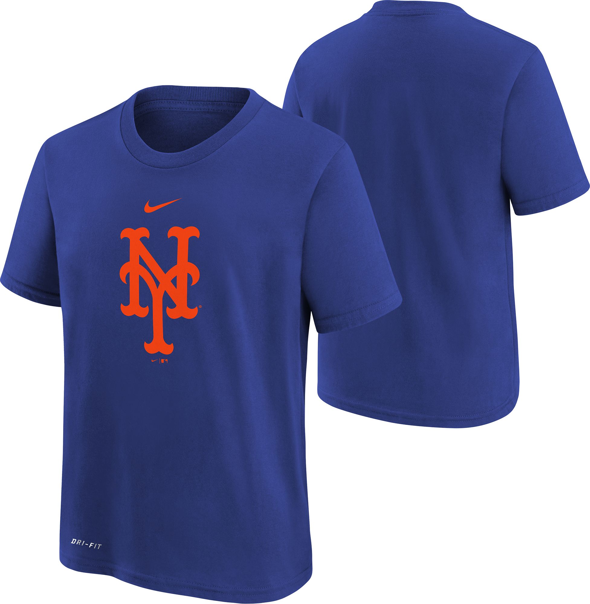 Nike / Youth Boys' New York Mets Blue Logo Legend T-Shirt