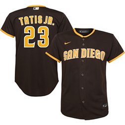 Men's Tony Gwynn San Diego Padres Authentic Brown Road Jersey