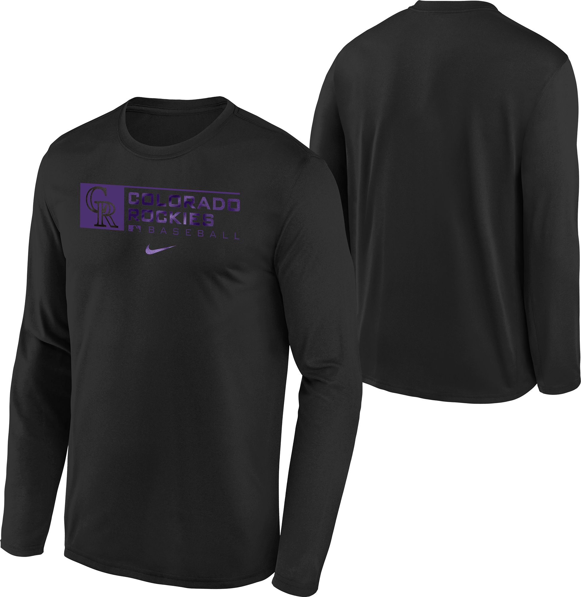 New Era Men's Purple Minnesota Vikings Combine Authentic Long Sleeve T-Shirt